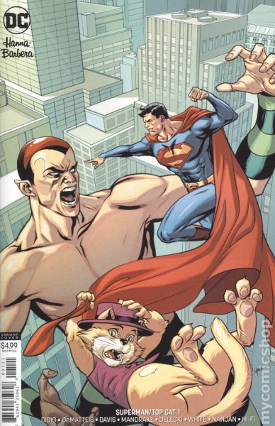 Фото Superman Top Cat Special (2018) #1B
