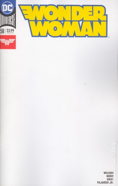 Фото Wonder Woman (2016 5th Series) #58BLANK