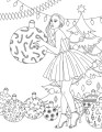 Фото Розмальовка #Girls#Fashion#Christmas 2