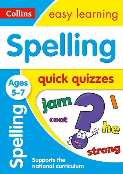 Фото Collins Easy Learning: Spelling Quick Quizzes Ages 5-7