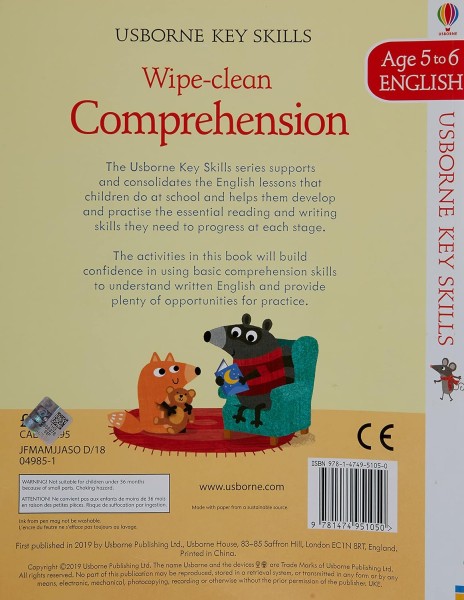 Фото Key Skills. Wipe-Clean Comprehension 5-6