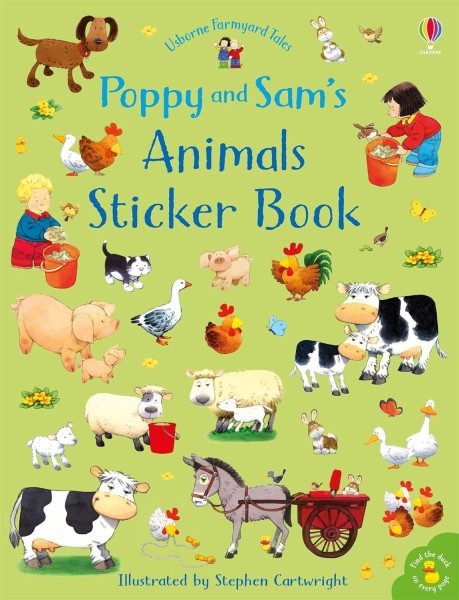 Фото Poppy and Sam's Animals Sticker Book