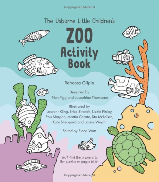 Фото Little Children's Zoo Activity Book