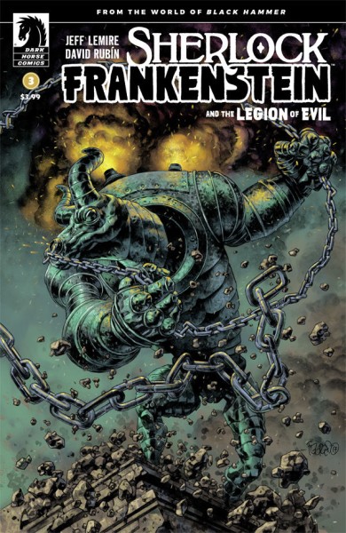 Фото Sherlock Frankenstein and the Legion of Evil (2017 Dark Horse) #3B  D