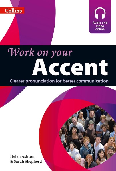 Фото Collins Work on Your Accent Book with Audio CD & DVD