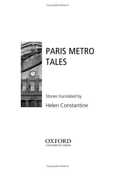Фото Paris Metro Tales