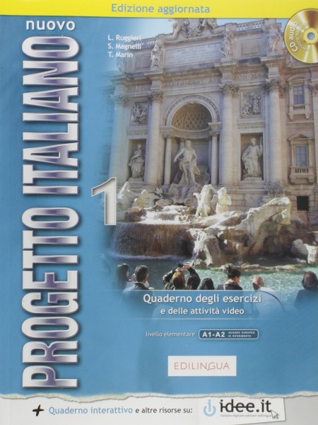 Фото Nuovo Progetto italiano. Quaderno degli esercizi 1. Level A1-A2