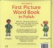 Фото First Picture Word Book In Polish 2