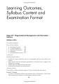 Фото Organisational Management and Information Systems. Exam Practice Kit. Paper P4 4
