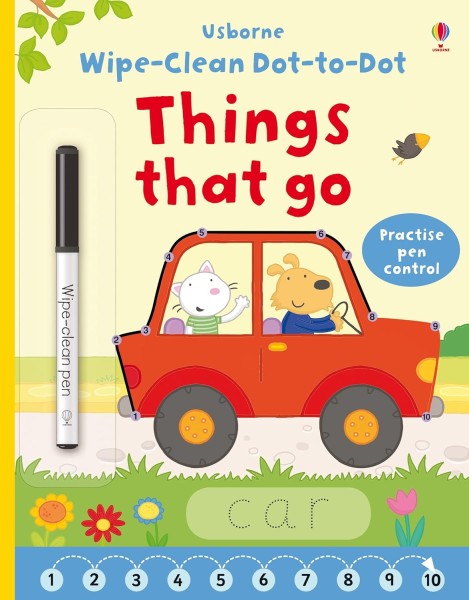 Фото Wipe-Clean: Dot-to-Dot Things That Go