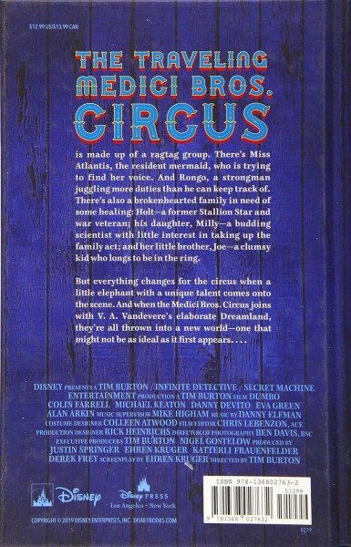 Фото Dumbo. Circus of Dreams. Live Action Novelization