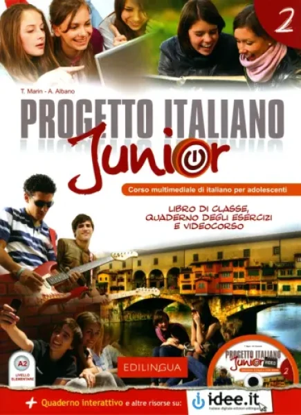 Фото Progetto Italiano. Junior 2. Libro & Quaderno + CD audio