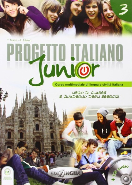 Фото Progetto Italiano. Junior 3. Libro & Quaderno + CD audio