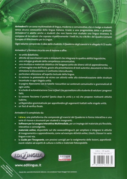 Фото Arrivederci! 3. Libro dello studente ed esercizi + CD audio