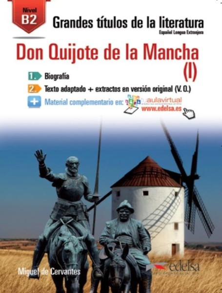 Фото Grandes Titulos de la Literatura B2: Don Quijote de la Mancha 1