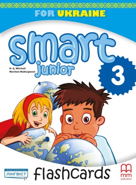 Фото Smart Junior 3. Flash Cards (for Ukraine, НУШ)