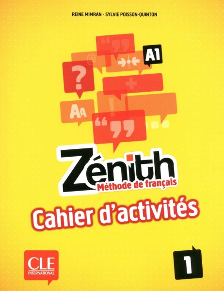 Фото Zenith 1. Niveau A1 Cahier D'Activites
