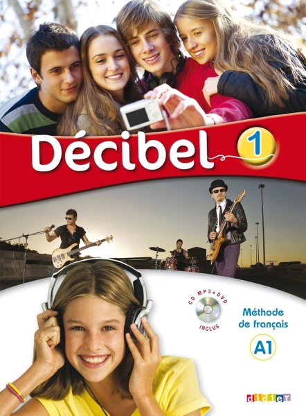 Фото Decibel 1 Niveau A1 Livre de l'élève + Mp3 CD + DVD