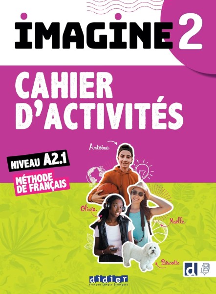 Фото Imagine 2 A2.1 Cahier d'activites + CD mp3 + didierfle.app