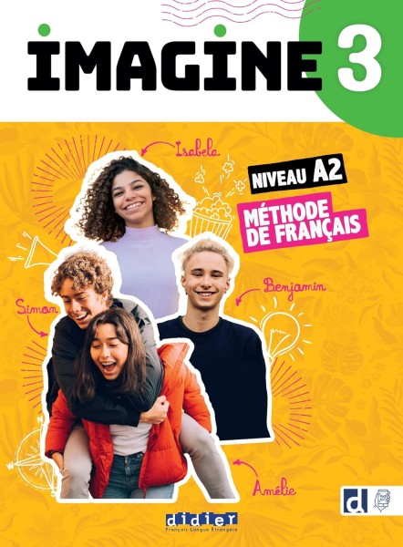 Фото Imagine 3 A2.2 Livre + didierfle.app