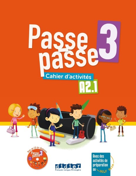 Фото Passe-passe 3 A2.1 Cahier d'activités + CD mp3