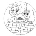Фото Disney Маля. Гра з кольором. Леді та Бродяга 3