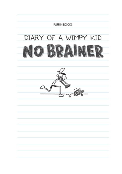 Фото Diary of a Wimpy Kid: No Brainer (Book 18)