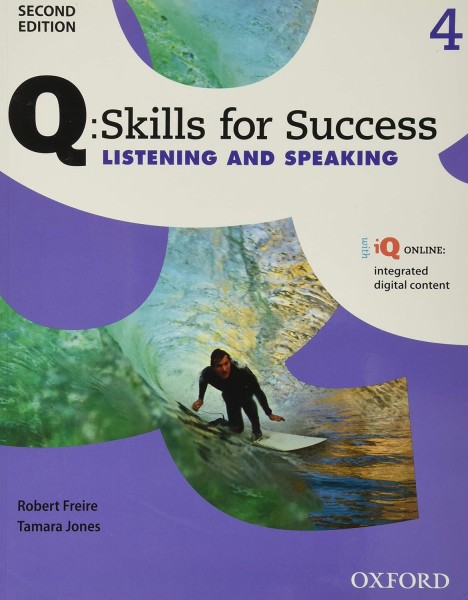 Фото Q Skills for Success 2nd Edition. Listening and Speaking 4 Student's Book + iQ Online
