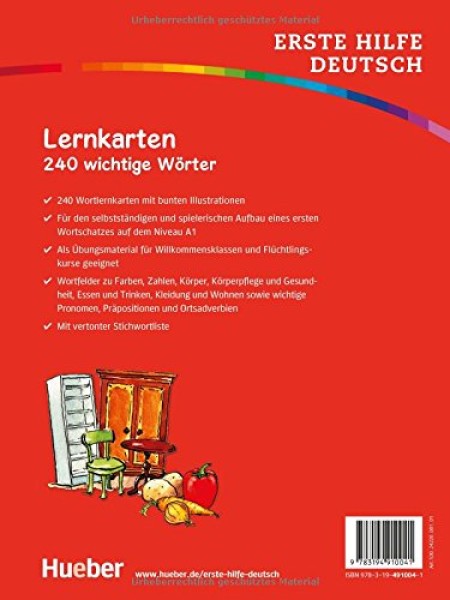 Фото Erste Hilfe Deutsch -  Lernkarten