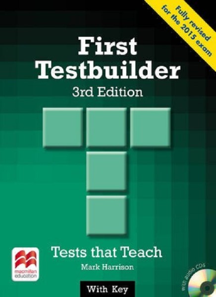 Фото First Testbuilder Student Book with key