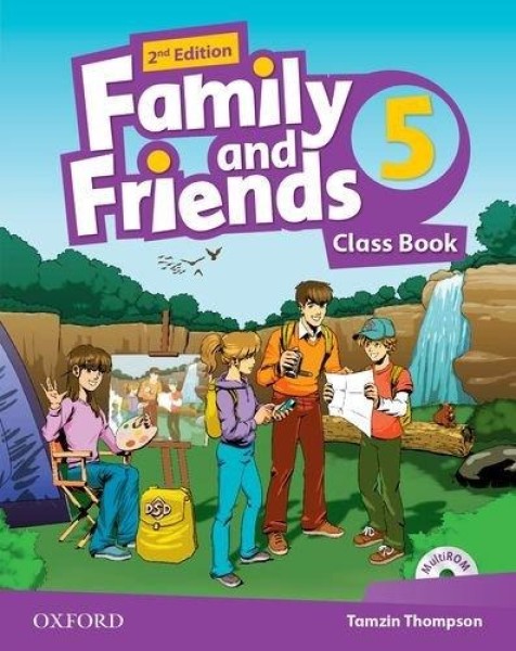 Фото Family and Friends 2nd Edition 5: Class Book with MultiROM