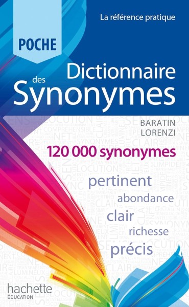Фото Dictionnaire Hachette Poche. Des Synonymes