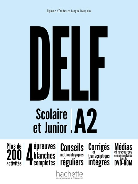 Фото DELF A2 scolaire et junior Nouvelle Edition/ Livre + + DVD-ROM (audio et video)