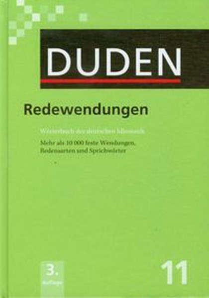 Фото Duden 11. Redewendungen