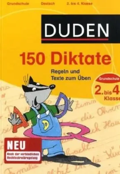 Фото Duden, 150 Diktate. 2-4 Klasse
