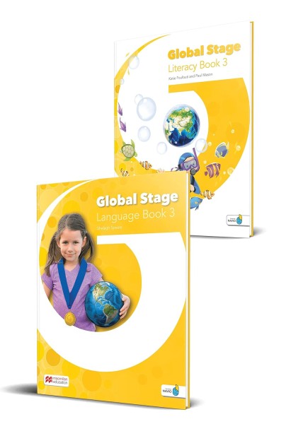 Фото Global Stage. Level 3. Literacy Book and Language Book with Navio App