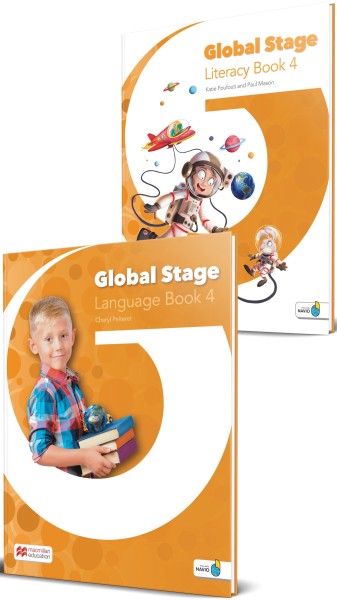 Фото Global Stage. Level 4. Literacy Book and Language Book with Navio App