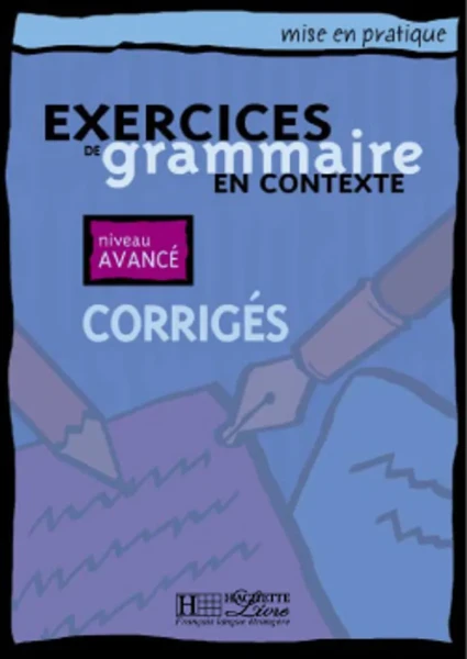 Фото Exercices de grammaire en contexte. Corrigés, niveau avancé