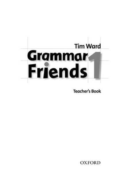 Фото Grammar Friends 1. Teacher's Book