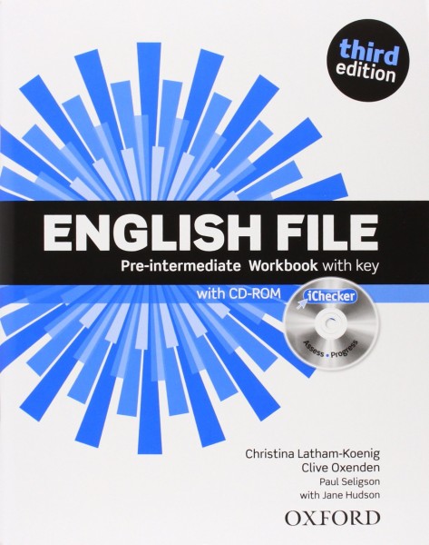 Фото English File Pre-intermediate. Workbook with key and iChecker