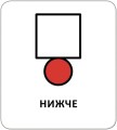 Фото Картки з піктограмами. Орієнтування у просторі 4