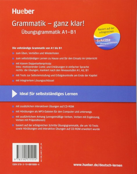 Фото Grammatik - ganz klar! Übungsgrammatik mit CD-ROM - Hörübungen und interaktive Übungen