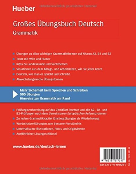 Фото Groses Ubungsbuch Deutsch - Grammatik