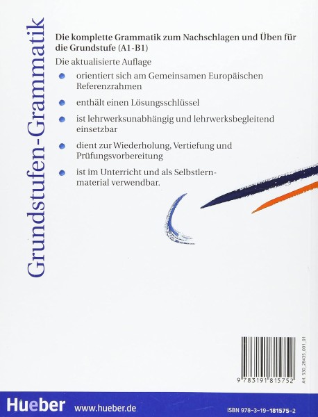 Фото Grundstufen-Grammatik: Grammatik mit integriertem Losungsschlussel