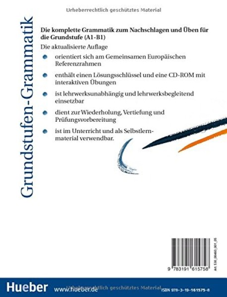 Фото Grundstufen-Grammatik. Grammatik mit integriertem Losungsschlussel und CD-ROM