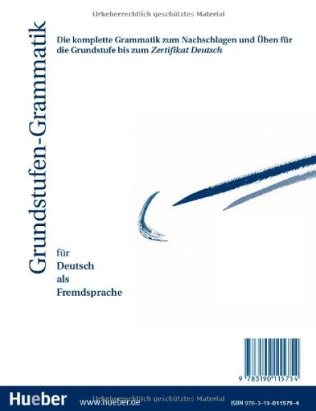 Фото Grundstufen-Grammatik für Deutsch als Fremdsprache. Schlüssel