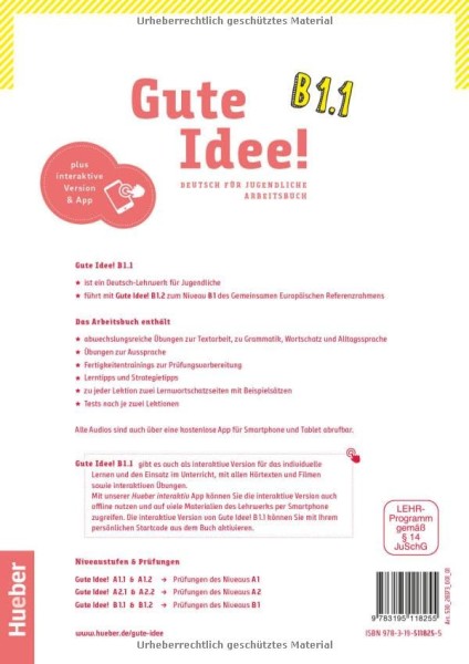 Фото Gute Idee! B1.1. Arbeitsbuch plus interaktive Version
