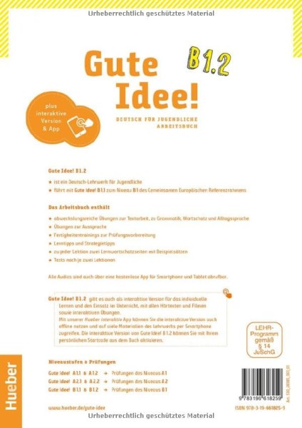 Фото Gute Idee! B1.2. Arbeitsbuch plus interaktive Version