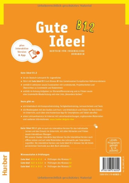 Фото Gute Idee! B1.2, Kursbuch plus interaktive Version